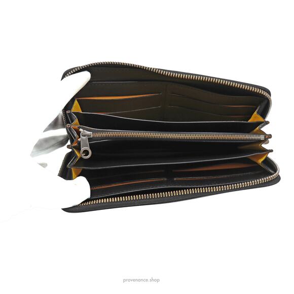 🔴 Goyard Matignon Zipped Wallet - Black Goyardine - Picture 7 of 9